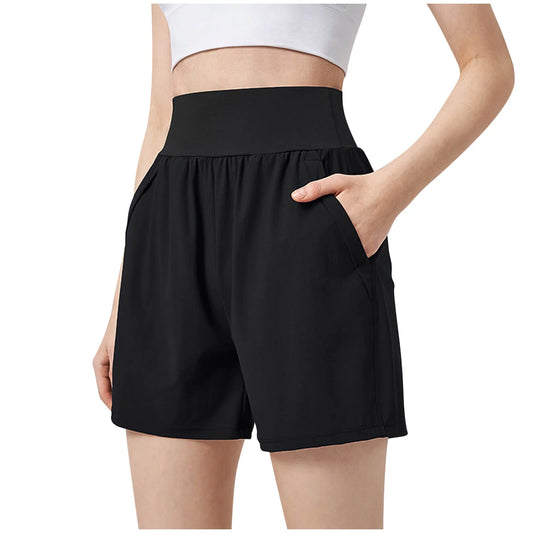 ZZwxWA Gym Shorts Women, Women Sports Shorts Fitness Running Casual Loose Breathable Quick Dried Yoga Shorts Womens Shorts Casual Online Shopping