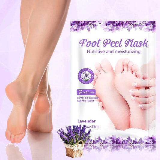 (Buy 2 Get 1 Free)Exfolia Foot Pedicure Socks Exfoliation for Feet Mask Remove 10ML_NEW-PPHHD