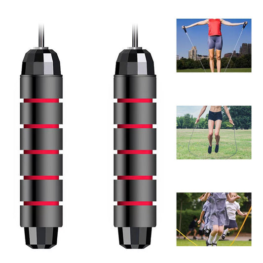 ZTOO Skipping Rope Tangle-Free with Ball Bearings Rapid Speed Jump Rope Cable Memory Foam Handles Ideal for Aerobic Exercise Rope Length Can be Adjusted
